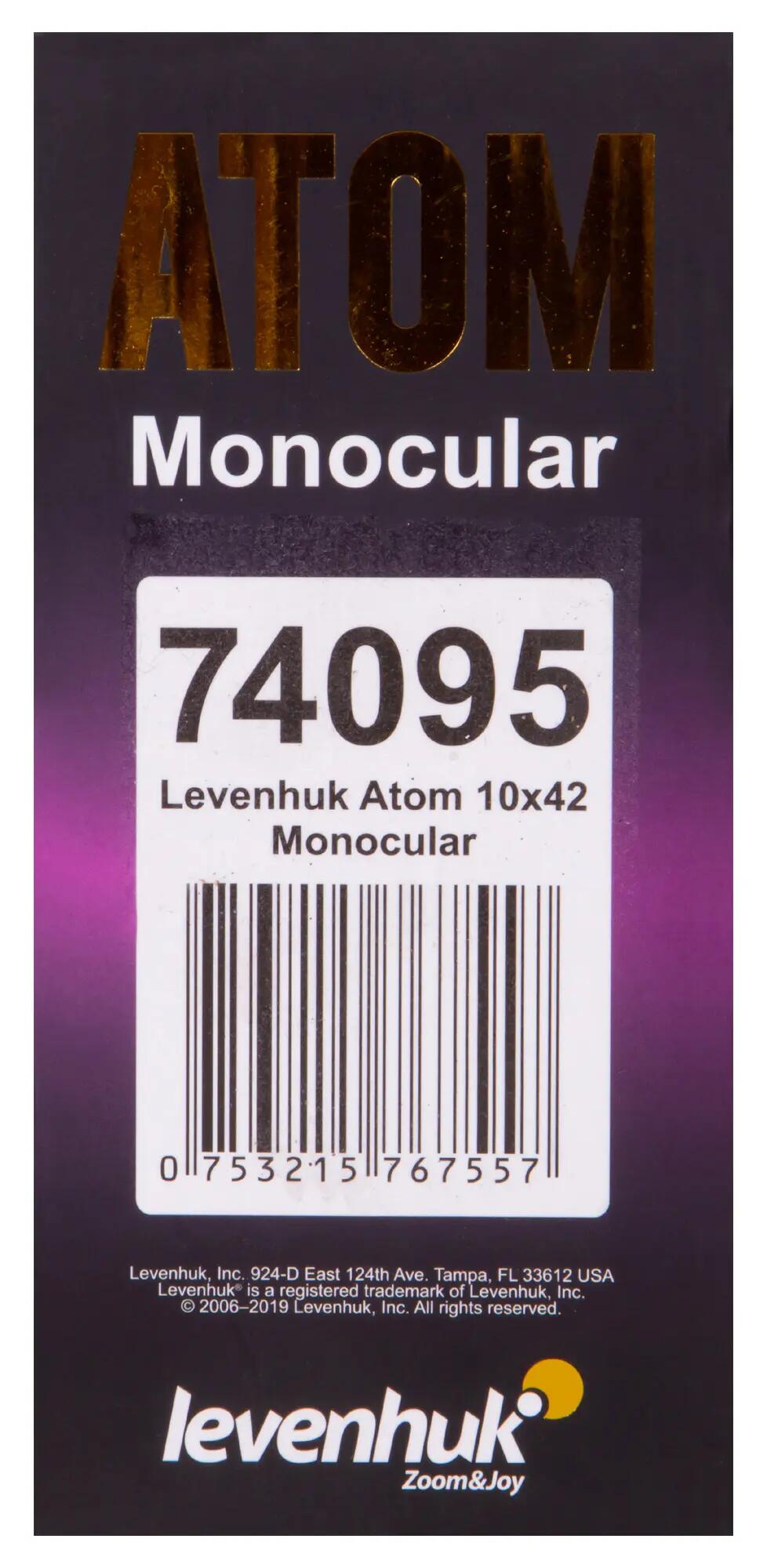 Monoculare - Birdwatching - Unisex - Atom 10x42 - compatto, leggero - nero 13/15