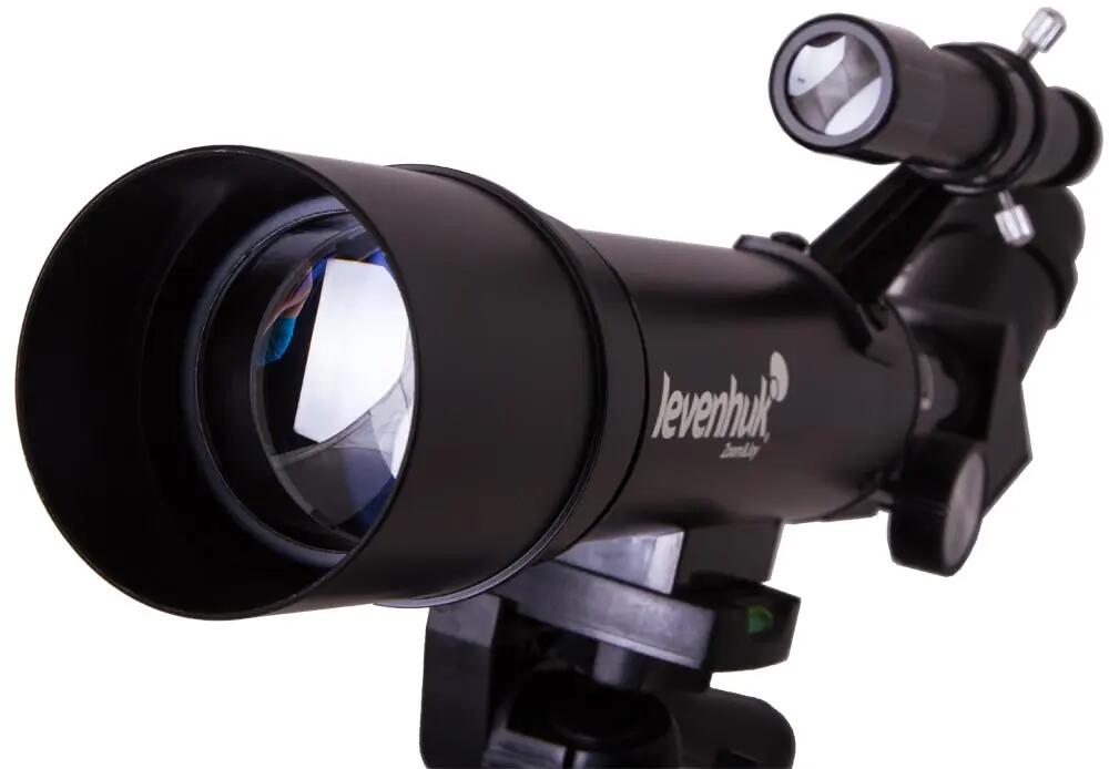 Telescopio refrattore Travel 50 - Outdoor - Leggero, Compatto - Levenhuk - Nero 11/15