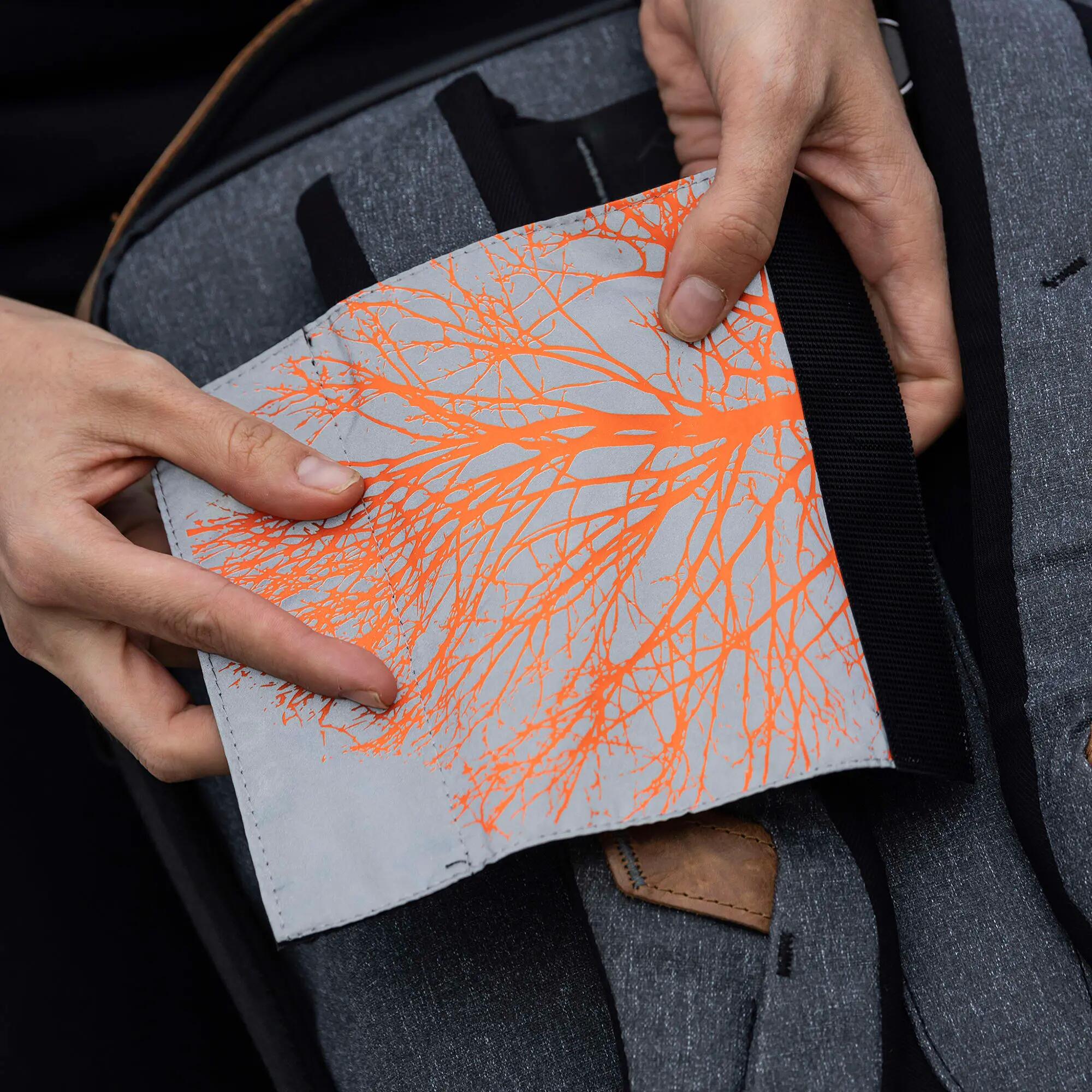 WOWOW - Bande Réfléchissante Quadro Quebec Haute Visibilité Sac à Dos 3/5