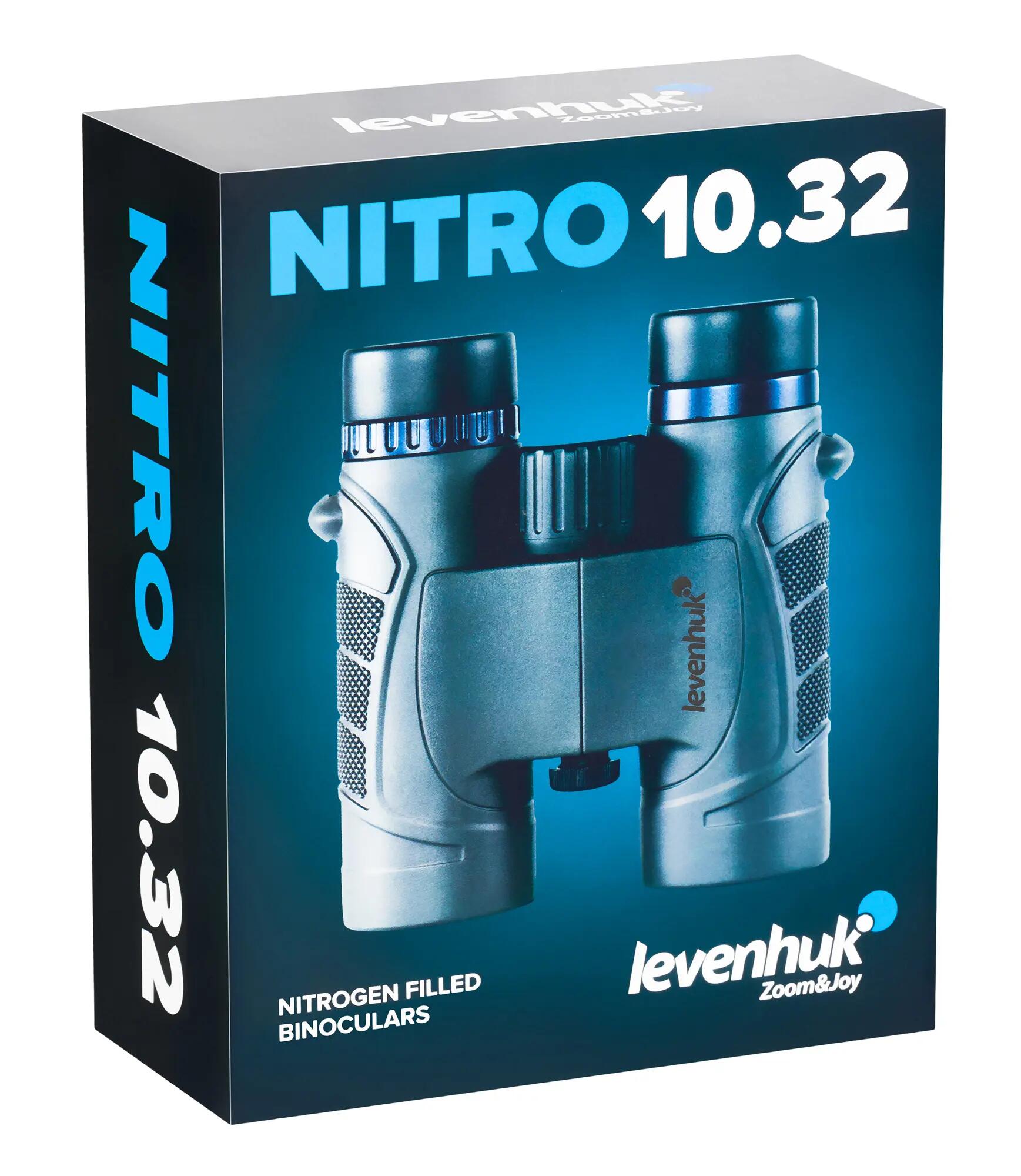 Binocolo Levenhuk Nitro 10x32 12/12