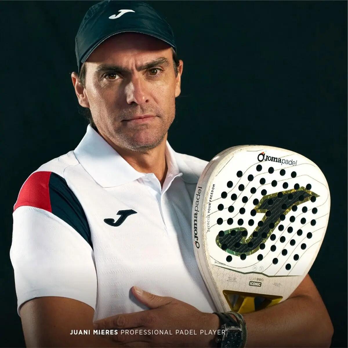 Racchetta da Padel Joma Slam Pro Ionic Bianco/Gold 2026 3/5