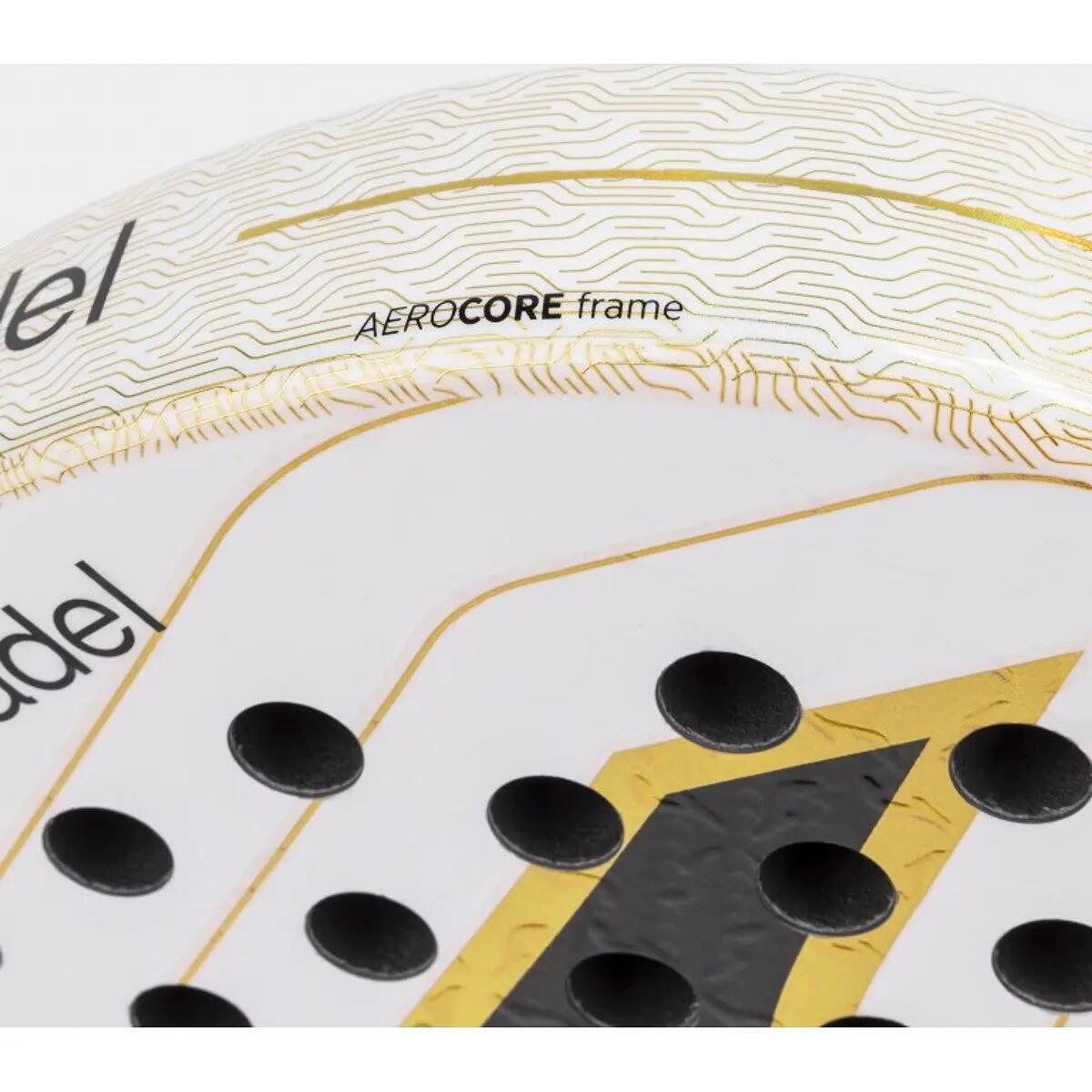 Racchetta da Padel Joma Slam Pro Ionic Bianco/Gold 2026 2/5