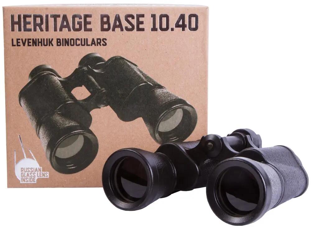Jumelles 10x40 Levenhuk Heritage BASE 2/14