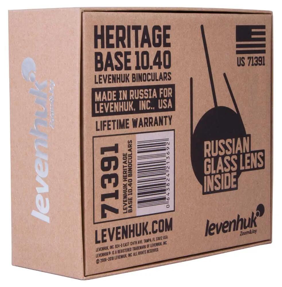 Jumelles 10x40 Levenhuk Heritage BASE 14/14