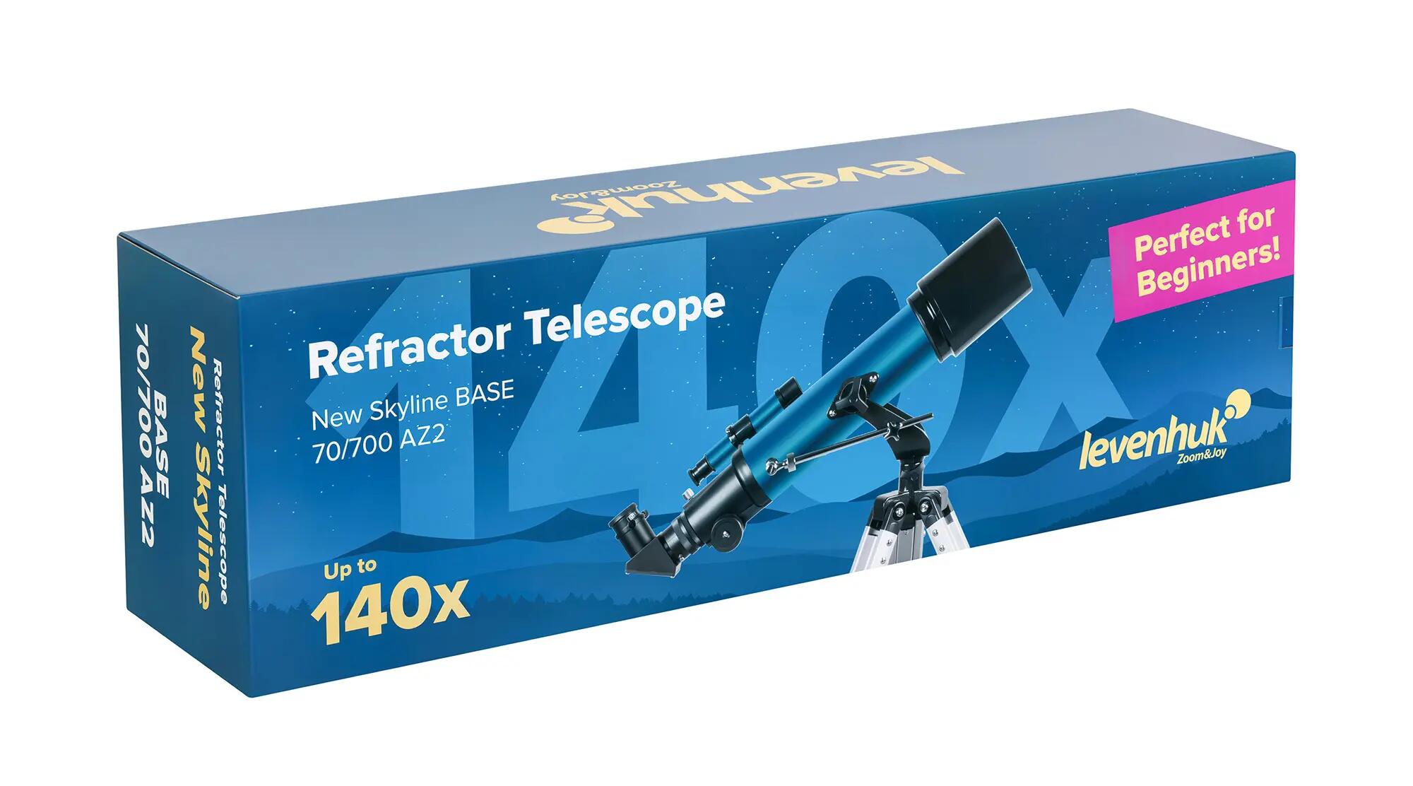 Levenhuk New Skyline BASE 70/700 AZ2 Telescope 13/13