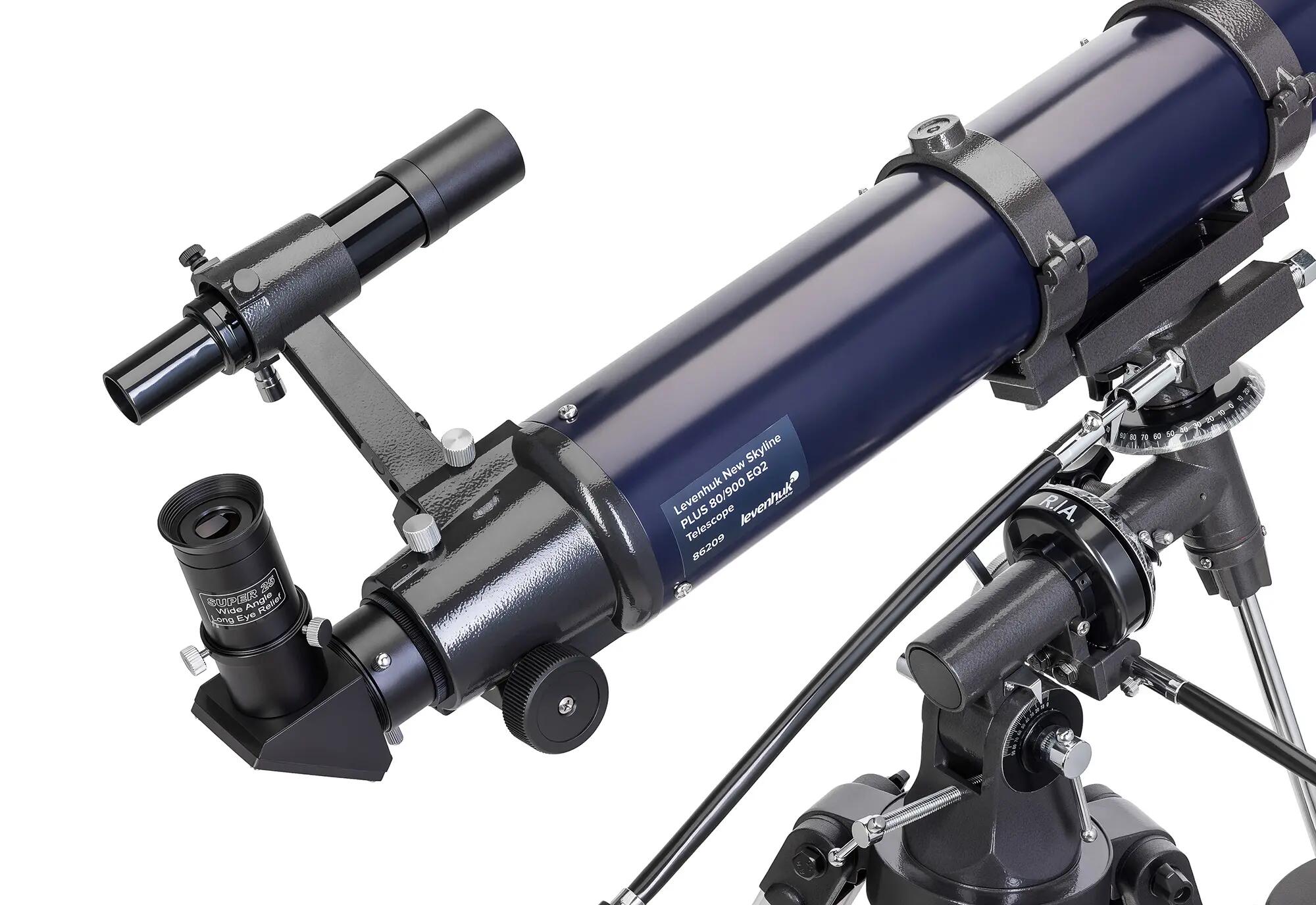 Levenhuk New Skyline PLUS 80/900 EQ2 refractor telescope 7/13