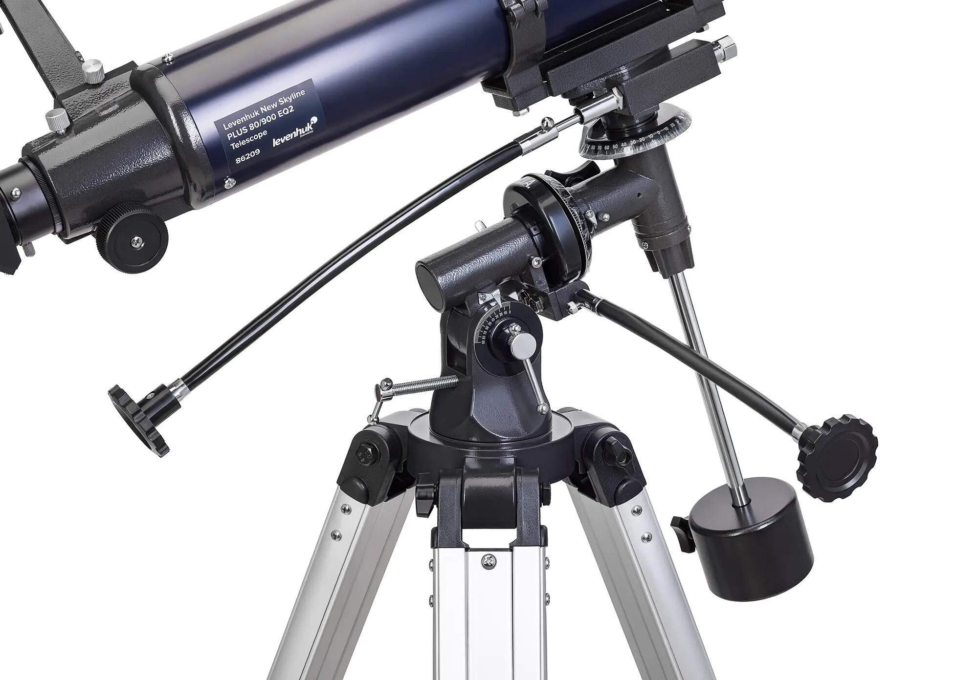 Levenhuk New Skyline PLUS 80/900 EQ2 refractor telescope 6/13
