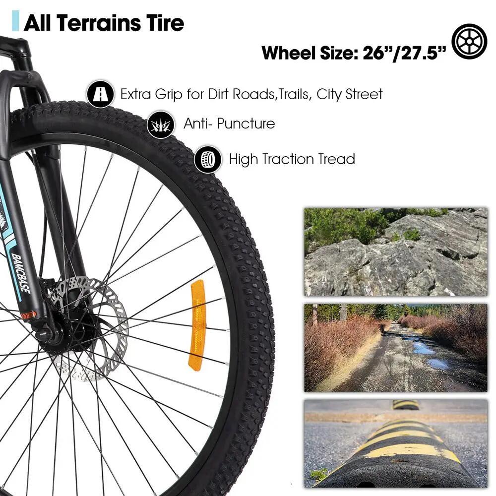 Unisex Mountainbike 26/27.5 Zoll Alu Scheibenbremse 21G 6/6