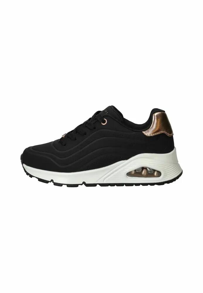 Chaussures fitness femme Skechers - Uno Gen1 Wave - Blanc et noir 2/5