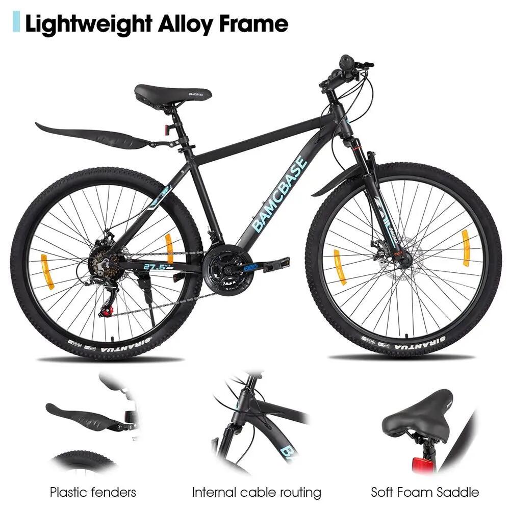 Unisex Mountainbike 26/27.5 Zoll Alu Scheibenbremse 21G 2/6