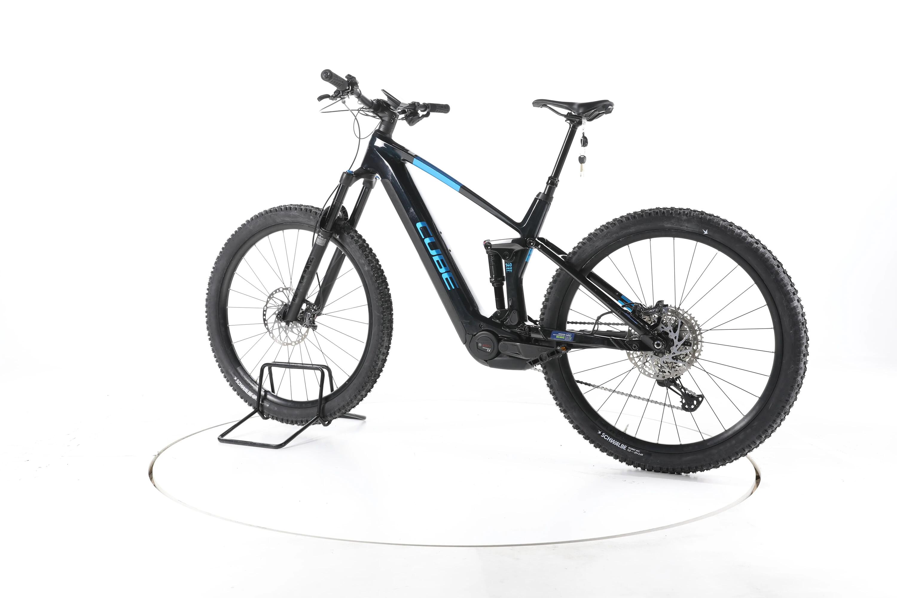 Second Life - Cube Stereo Hybrid 140 HPC SLX E-Bike Carbon  - Bardzo dobry stan 7/7