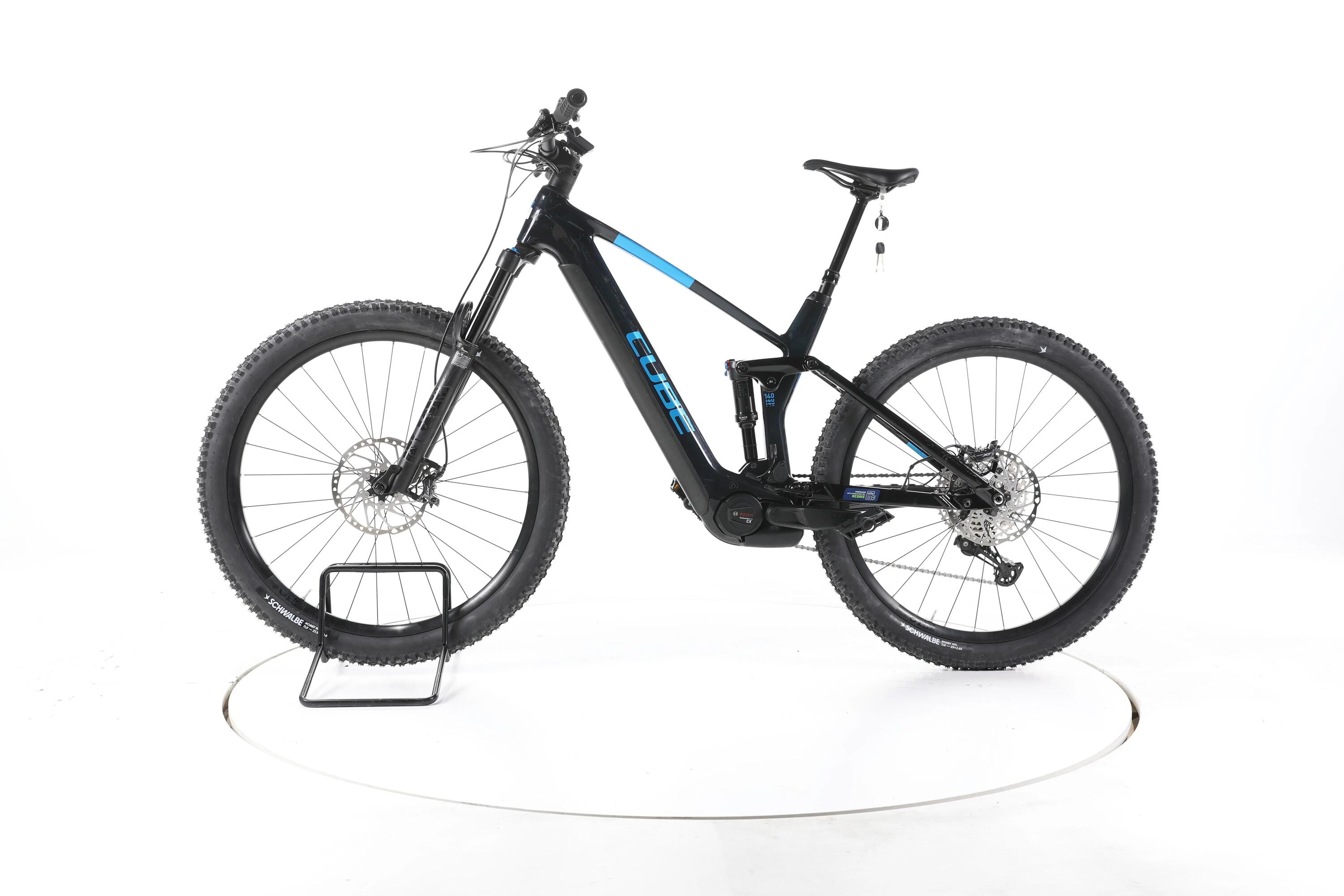 Second Life - Cube Stereo Hybrid 140 HPC SLX E-Bike Carbon  - Bardzo dobry stan 6/7