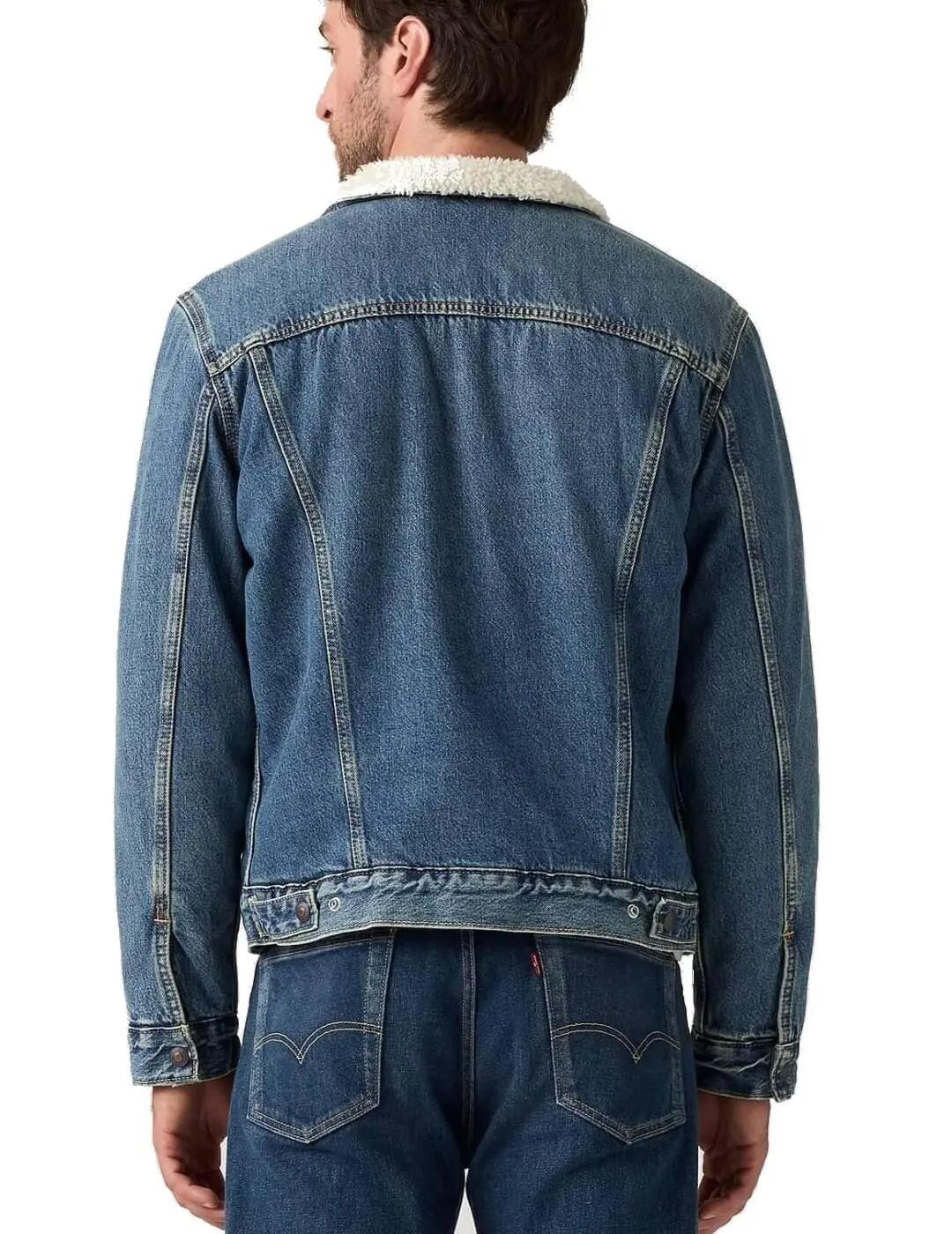 Chaqueta para Hombre Levis Type 3 Azul 3/5