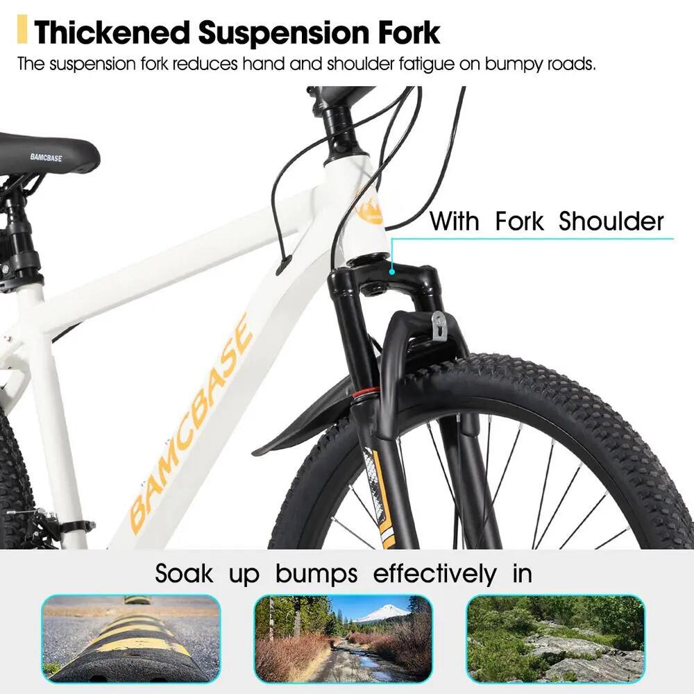 Dames Heren Mountainbike 26/27,5 inch 21V Aluminium Schijfremmen 3/6