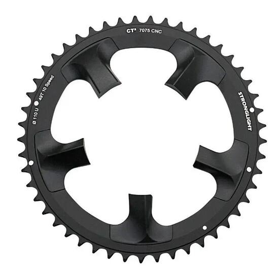 Straßentablett mit 5 Speichen außen Stronglight Shimano Ultegra 6750 Ct2