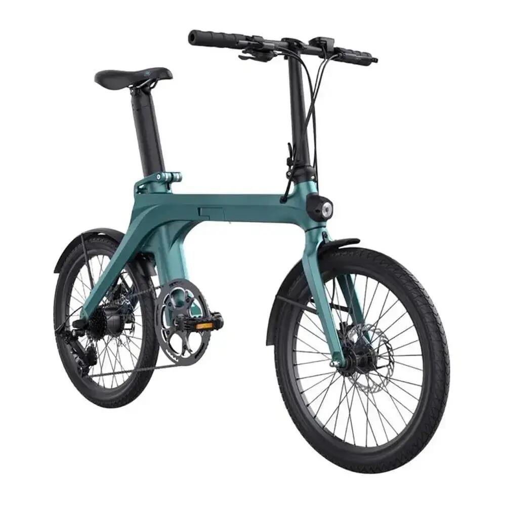 X - Vélo électrique pliant - 20 pouces - 250W - cadre en magnésium - Bleu 2/4