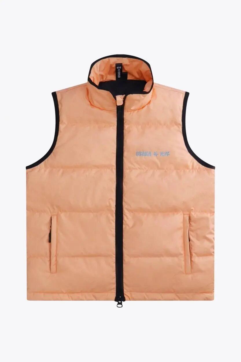 Osaka Women Padded Gilet Peach 1/1