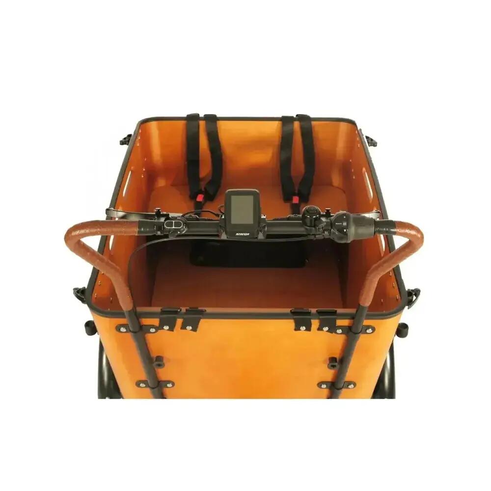 Carry 3 Bafang Max - Elektrische bakfiets - 20 inch - 250W - middenmotor - Bruin 3/3