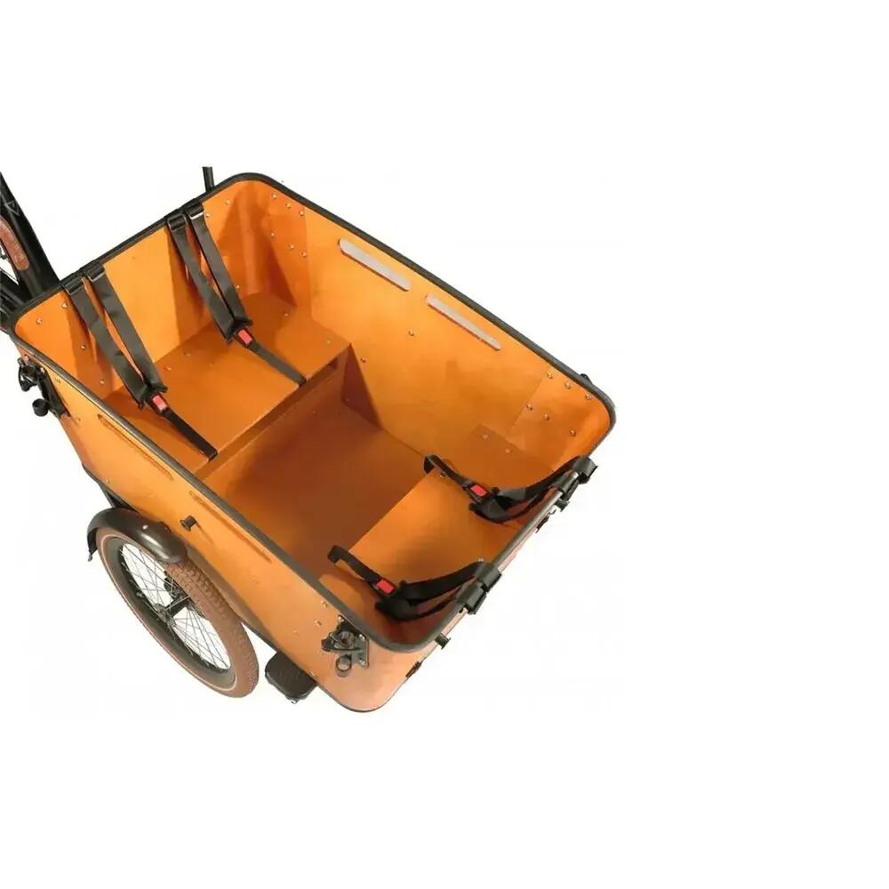 Carry 3 Bafang Max - Elektrische bakfiets - 20 inch - 250W - middenmotor - Bruin 2/3
