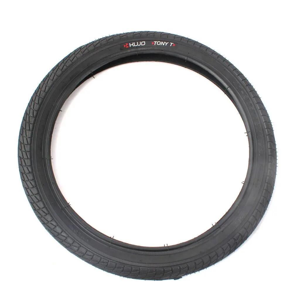 Set de pneus BMX KUJO Tony T 18 x 1,75 pouces – noir (2 pneus) 3/4