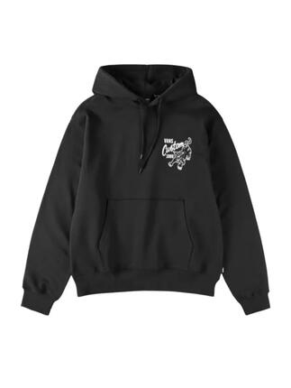 Sweat-shirts polaires pour homme Vans Vans custom cat noir.