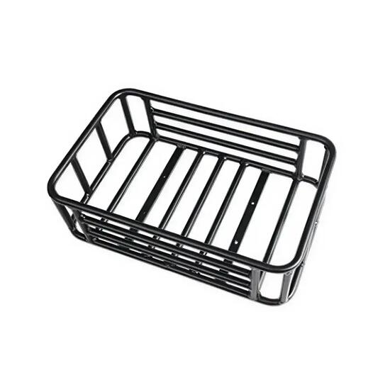 Grand panier vélo pour longtail Transer - panier en métal - noir