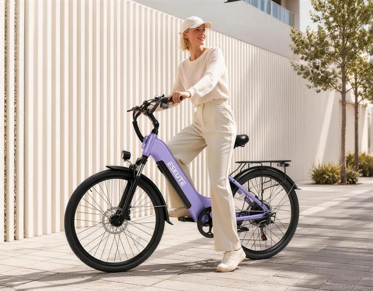 Vélo Électrique Adulte ESKUTE C202 - Moteur 250W - 48V17.5Ah - Pneu 26" 7/7