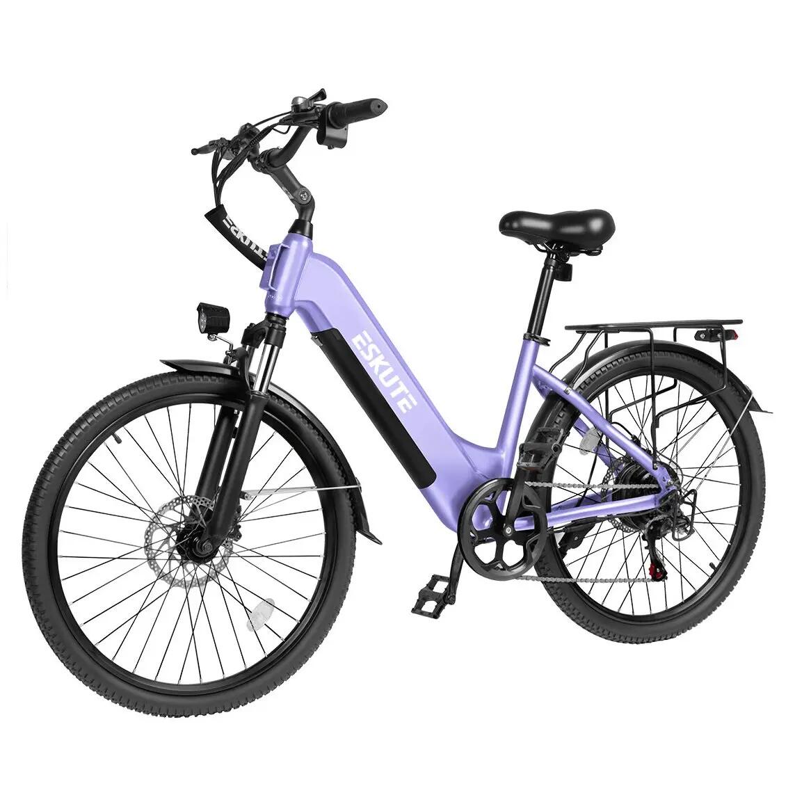 Vélo Électrique Adulte ESKUTE C202 - Moteur 250W - 48V17.5Ah - Pneu 26" 2/7