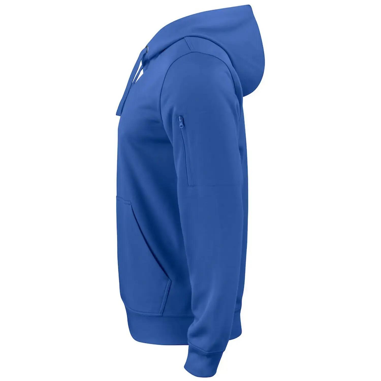 Sweat À Capuche BASIC ACTIVE Adulte (Bleu Roi) 3/4