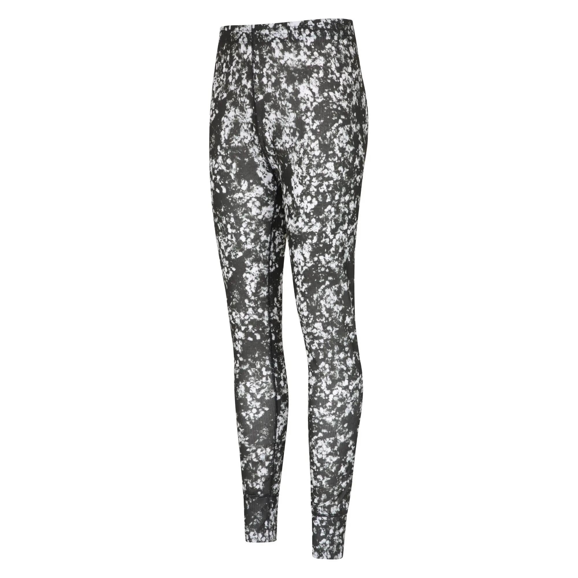 Leggins Termici Stampato Donna Mountain Warehouse Talus Nero 3/4