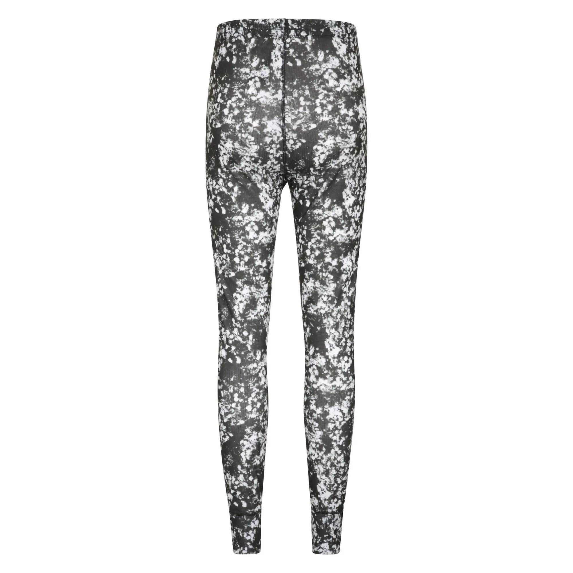 Leggins Termici Stampato Donna Mountain Warehouse Talus Nero 2/4