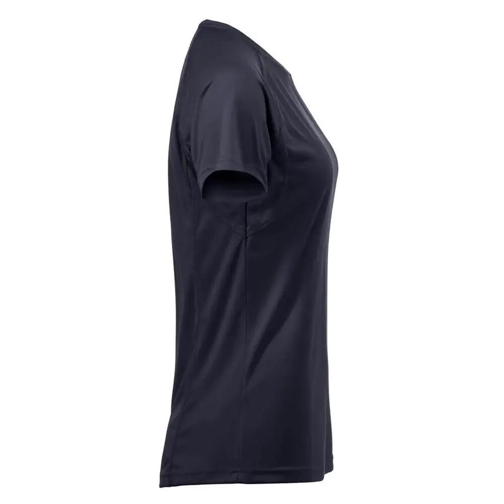 Womens/Ladies Premium Active TShirt (Dark Navy) 4/4