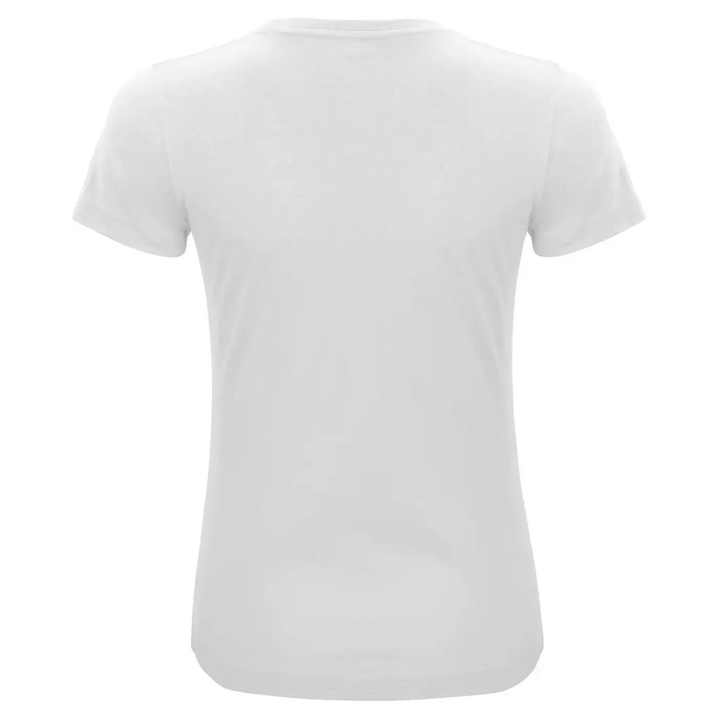 Womens/Ladies Classic Cotton TShirt (White) 2/4
