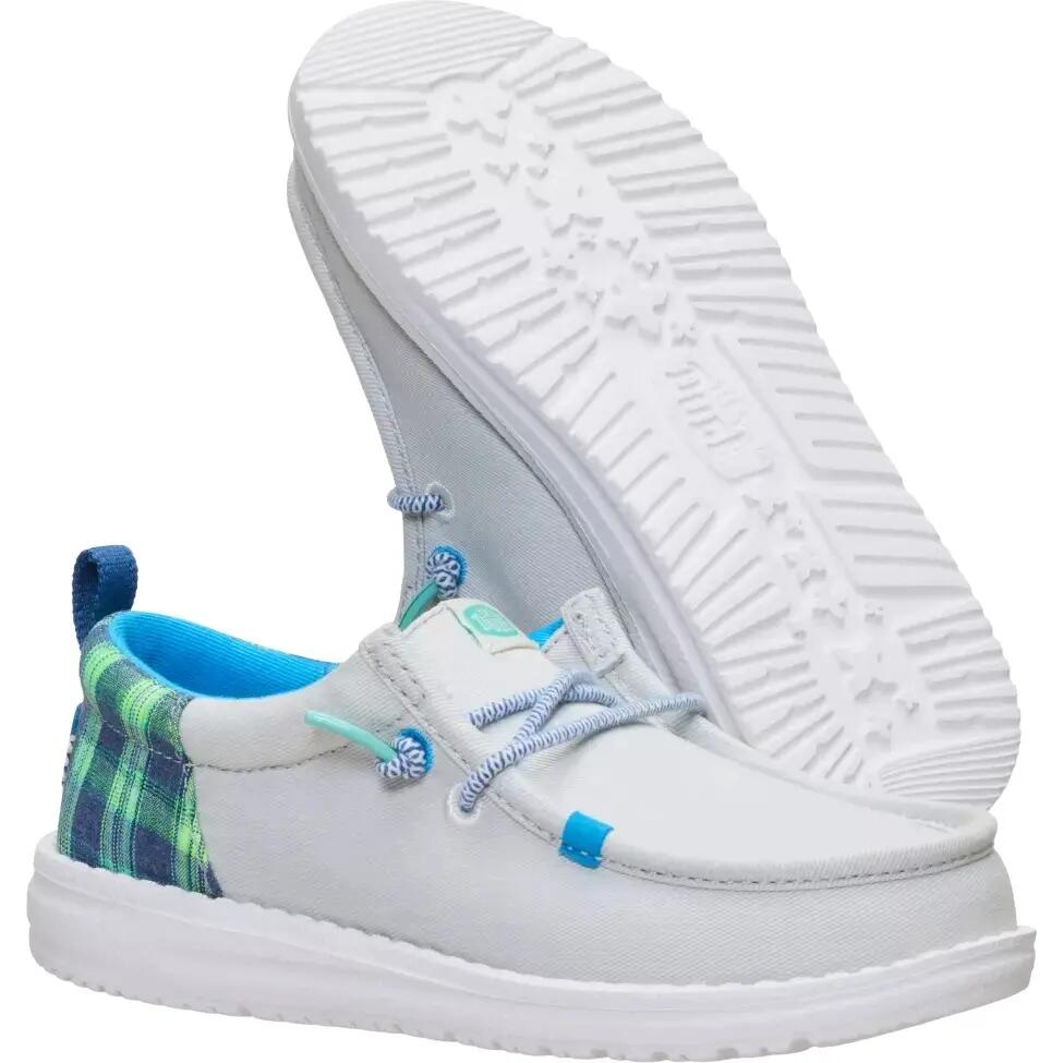 HeyDude Dziecięce Mokasyny Wally Funk Y Prep Plaid 2/6