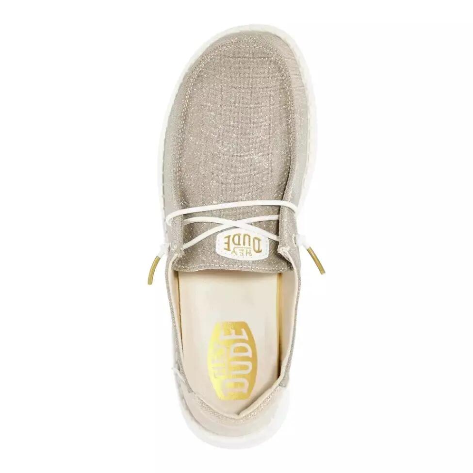 Sneaker Donna   Wendy metallic oro 41082-710 5/6