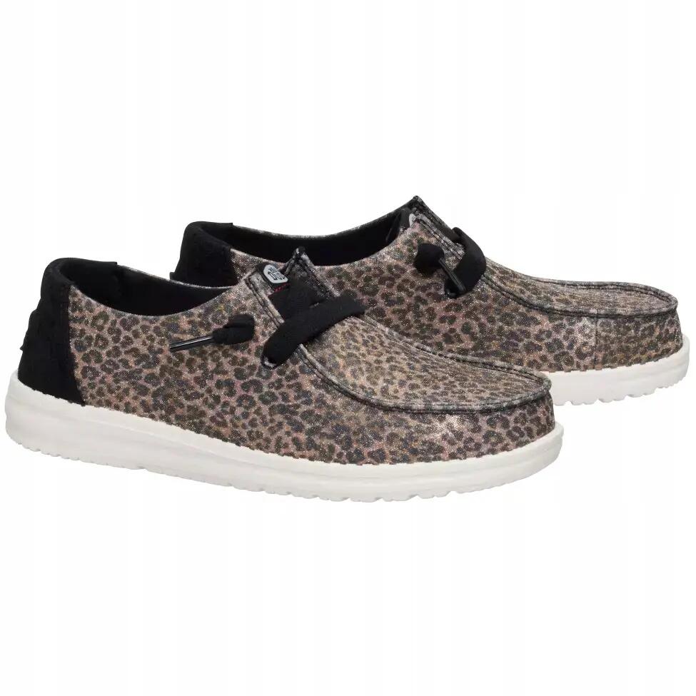 HeyDude Damskie Mokasyny Wendy Sparkle Animal 4/6