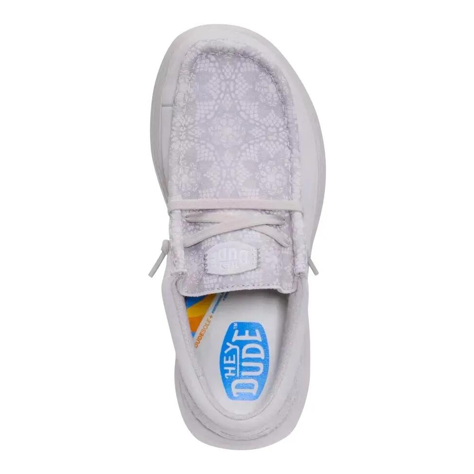 HeyDude Damskie Mokasyny Wendy Comf Suede Lace Print 6/6