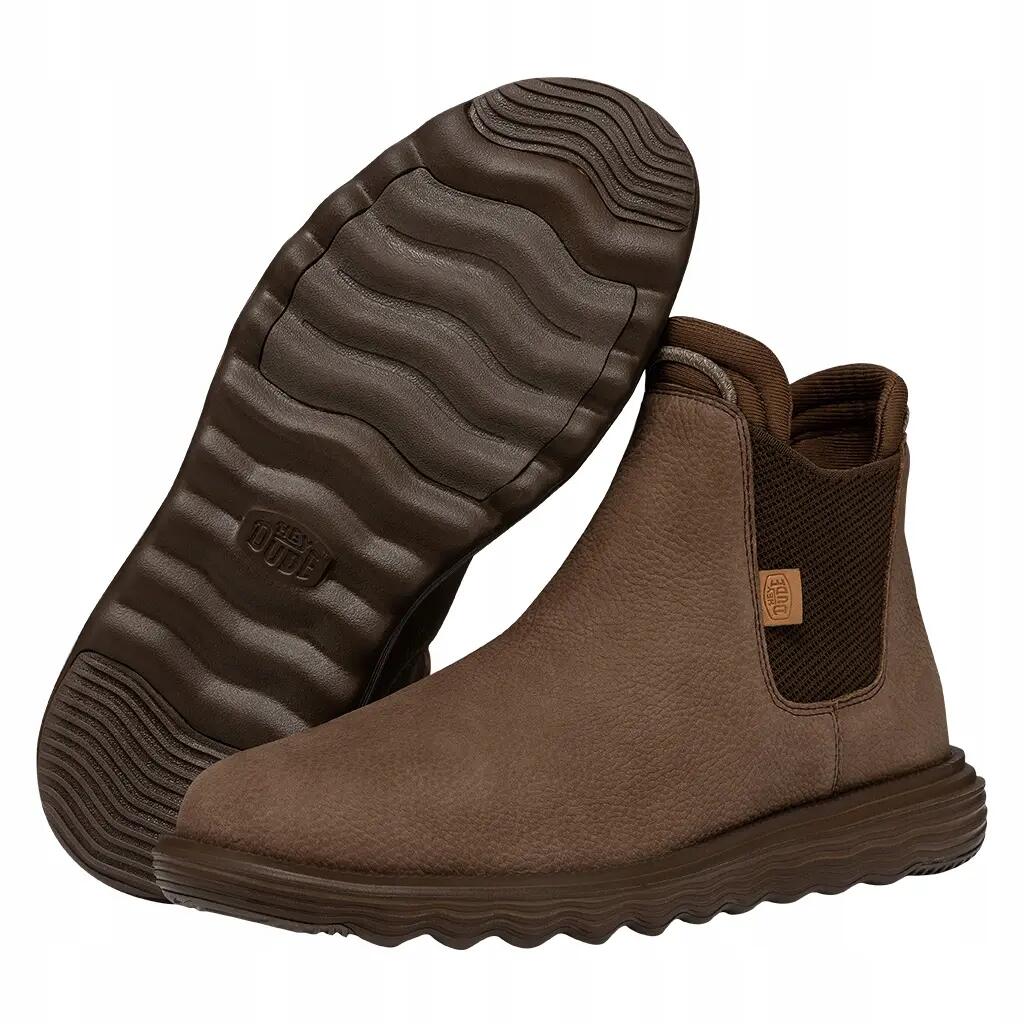 HEYDUDE Męskie Trzewiki Branson Boot M Craft Leather 3/6
