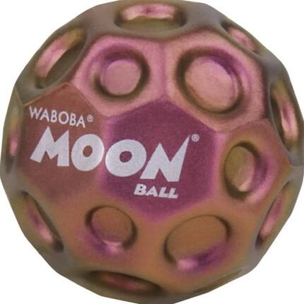 Balle Rebondissante Moon Ball Motif/style Irisé (Rose Doré) 63 mm