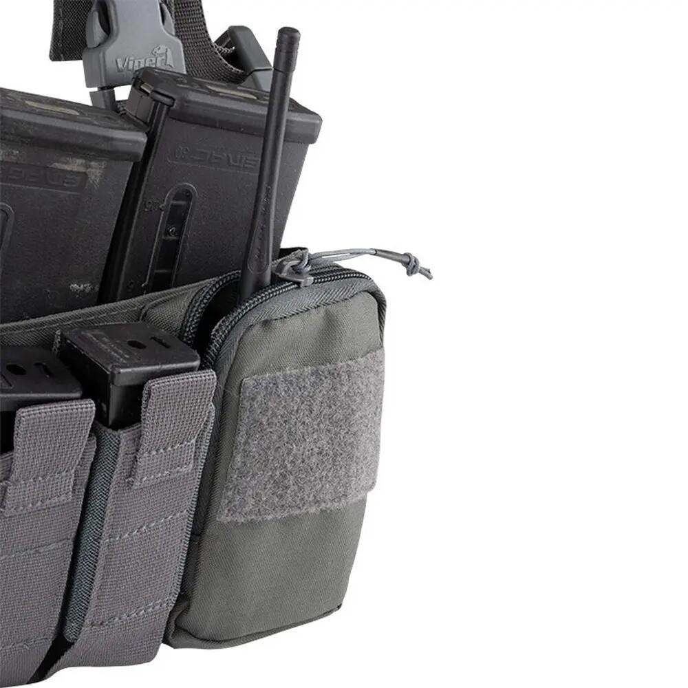 "Tactical VX" Funktionsweste, Tarnmuster Damen und Herren Titanium-Grau 5/6
