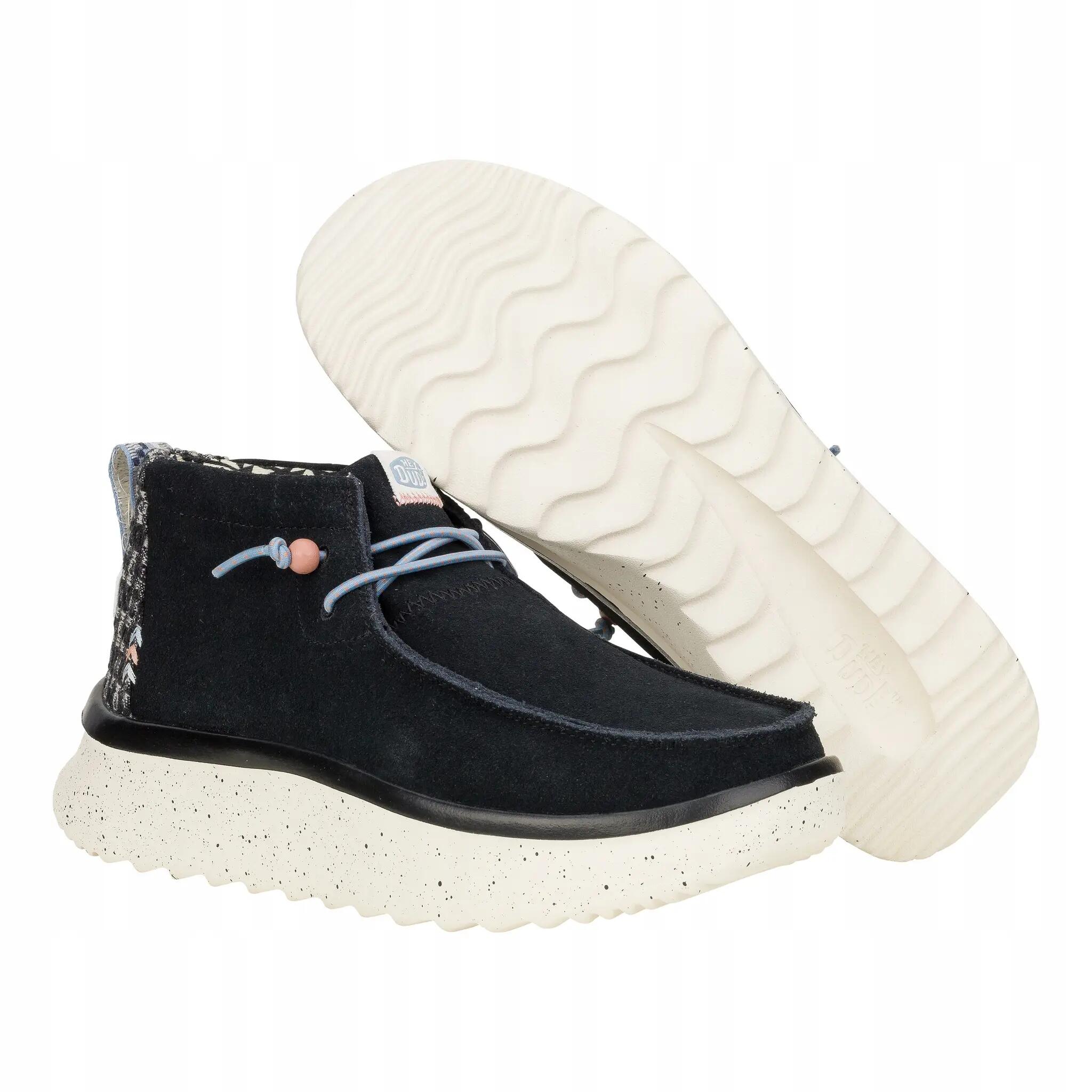 HEYDUDE Damskie Botki Wendy Peak Hi Suede 3/6