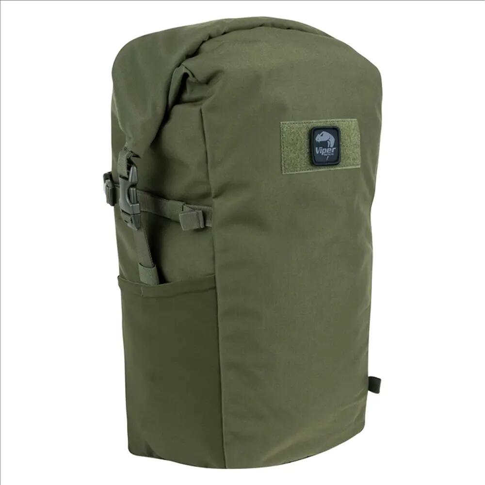 Tactical Roll Top 25L Backpack (Green) 4/5