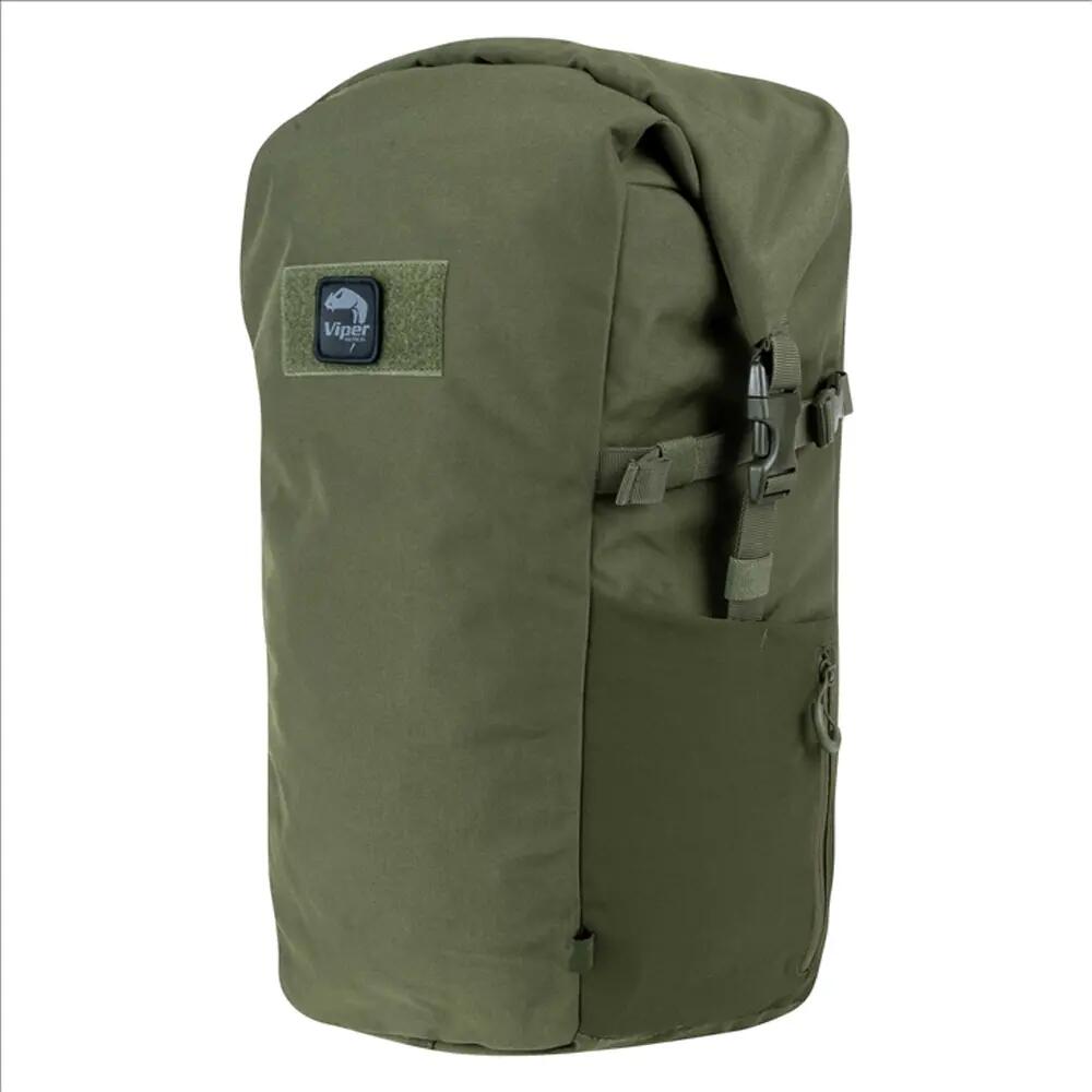 Tactical Roll Top 25L Backpack (Green) 3/5