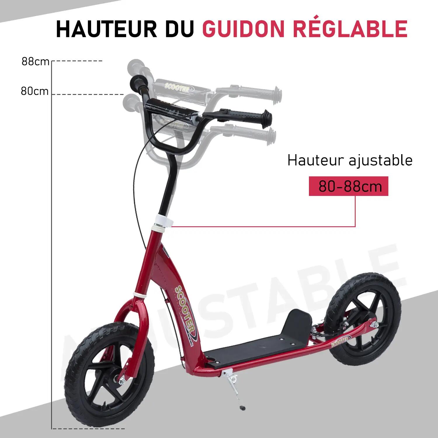 Trottinette patinette poignée frein béquille 5/5