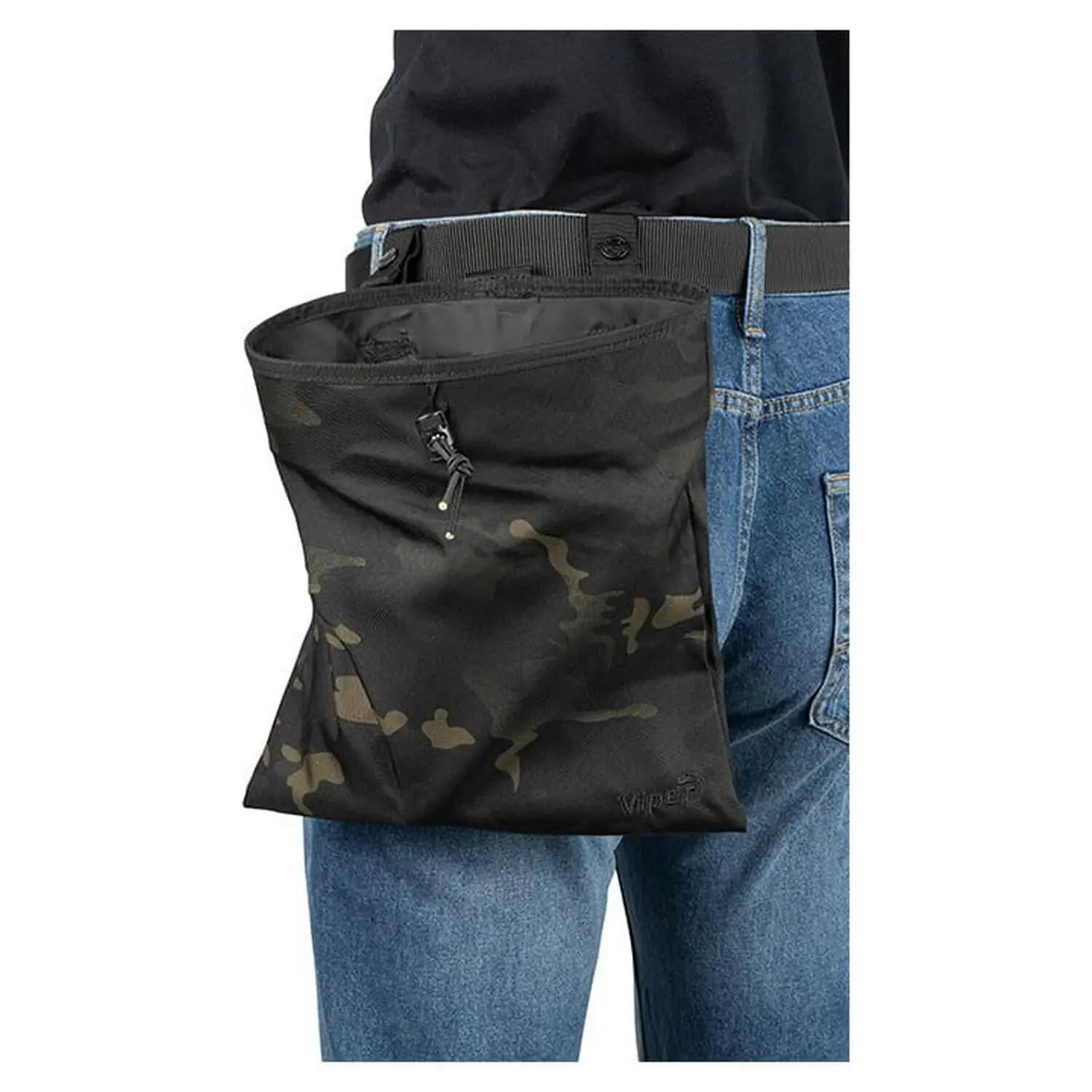 Faltbare Dumptasche, Tarnmuster Damen und Herren Schwarz 2/4