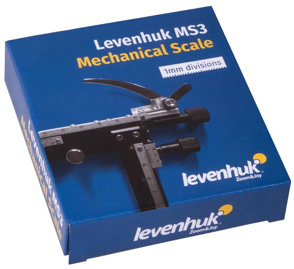 accessoire microscopie - chariot mécanique MS3 - vernier, noir 8/8