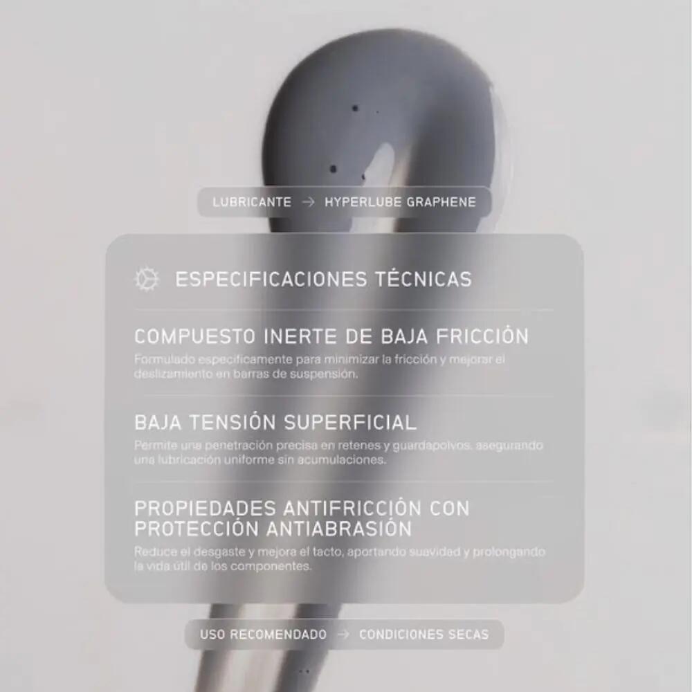 Lubrificante à base de cera Hyperlube Graphene 30 ml ciclismo Grezzy+ 2/3