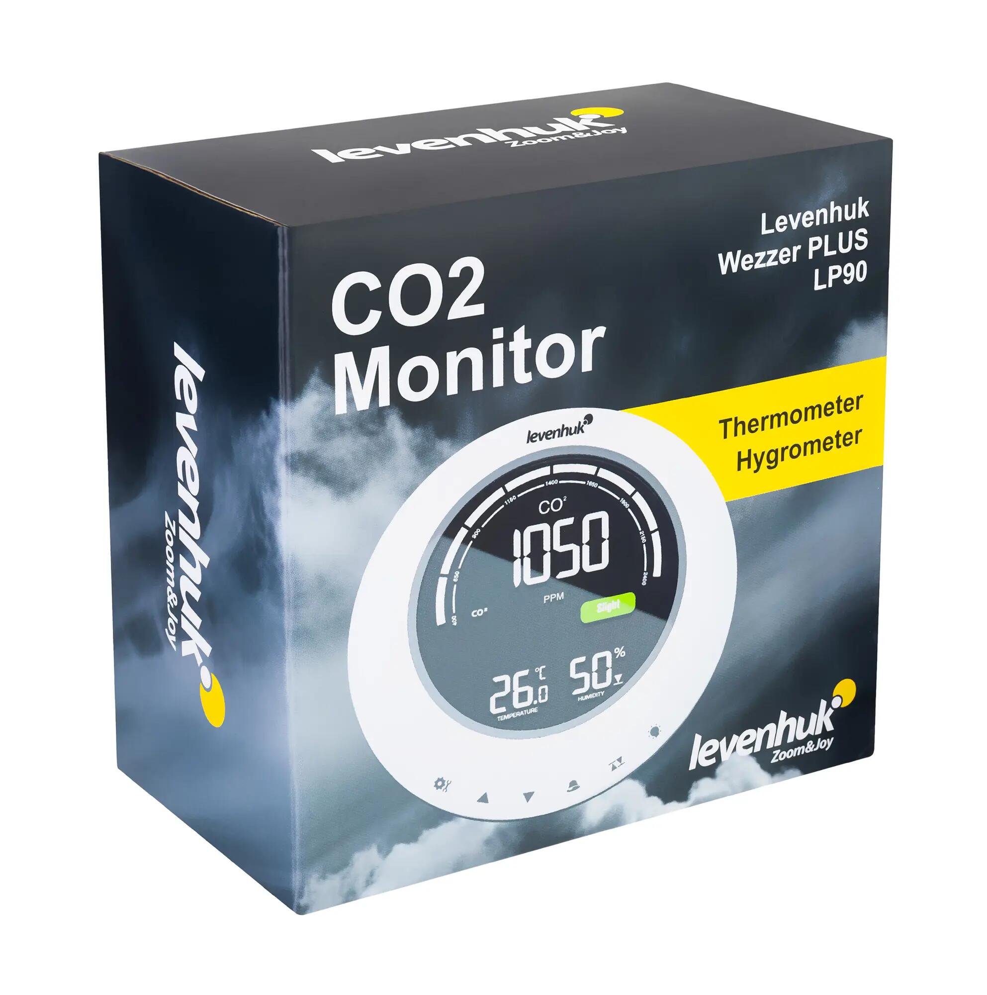 Monitor de CO2 Wezzer PLUS LP90 Levenhuk 8/8