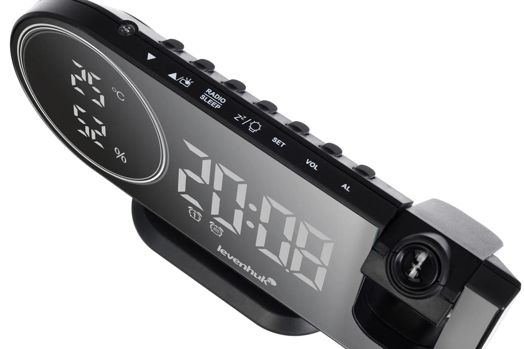 Klok-thermometer - multifunctie - Wezzer Tick H50 - zwart 4/10