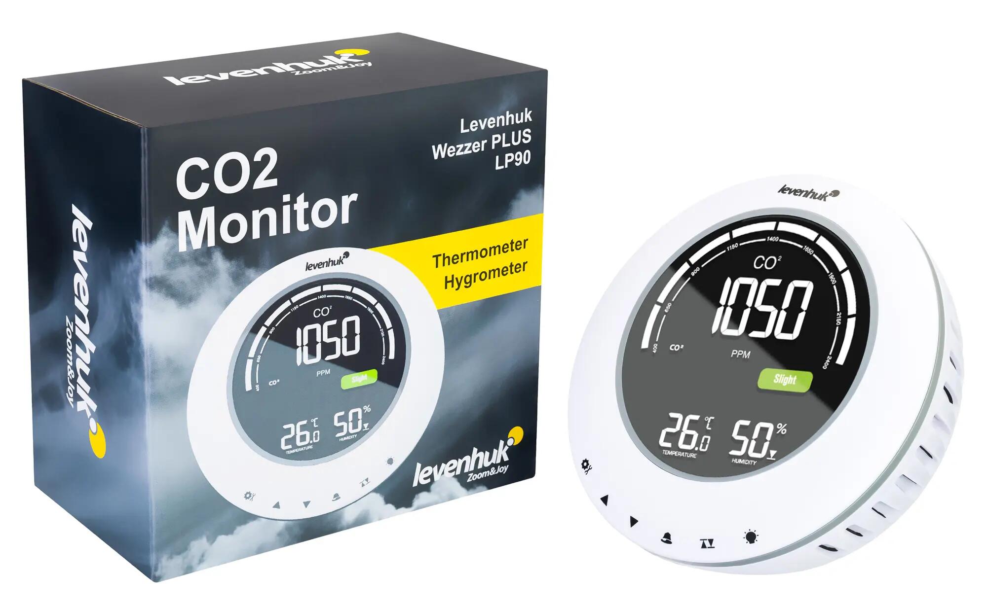 Monitor de CO2 Wezzer PLUS LP90 Levenhuk 2/8
